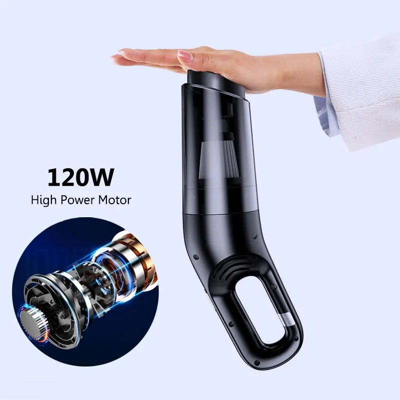 Cordless Handheld Vacuum Cleaner 8000Pa USB Rechargeable Portable Wireless Vacuum Cleaner for Home Office Car Cleaning