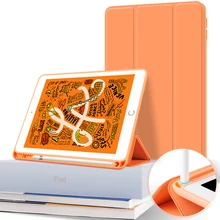 Caso para ipad pro 11 12 .9 2020 caso com suporte de lápis capa inteligente para ipad 10.2 ar 3 4 2 pro 10.5 11 2018 7th gen funda capa