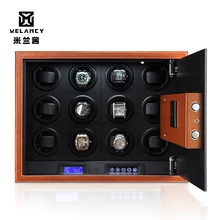 Automatic Watch Winder Carbon Fiber Double Watch Winding Box Quiet Motor Storage Display Case Box for Mechanical Watch Winder