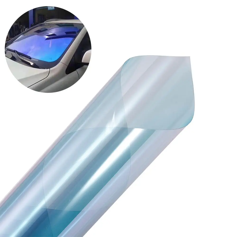 Car Window Tint Film 0.5Mx3M Car Window Tint Foils VLT 67% Solar Protection Film Windscreen Front Rear Window Tinting