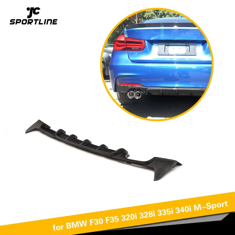 Автомобильный диффузор для заднего бампера губа BMW 3 серии F30 F31 M спортивный