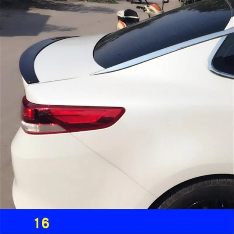 Декоративные аксессуары для стайлинга автомобилей, персонализированные автозапчасти, декоративные автомобильные спойлеры, крылья 16 для Kia K5 - Цвет: Number 4