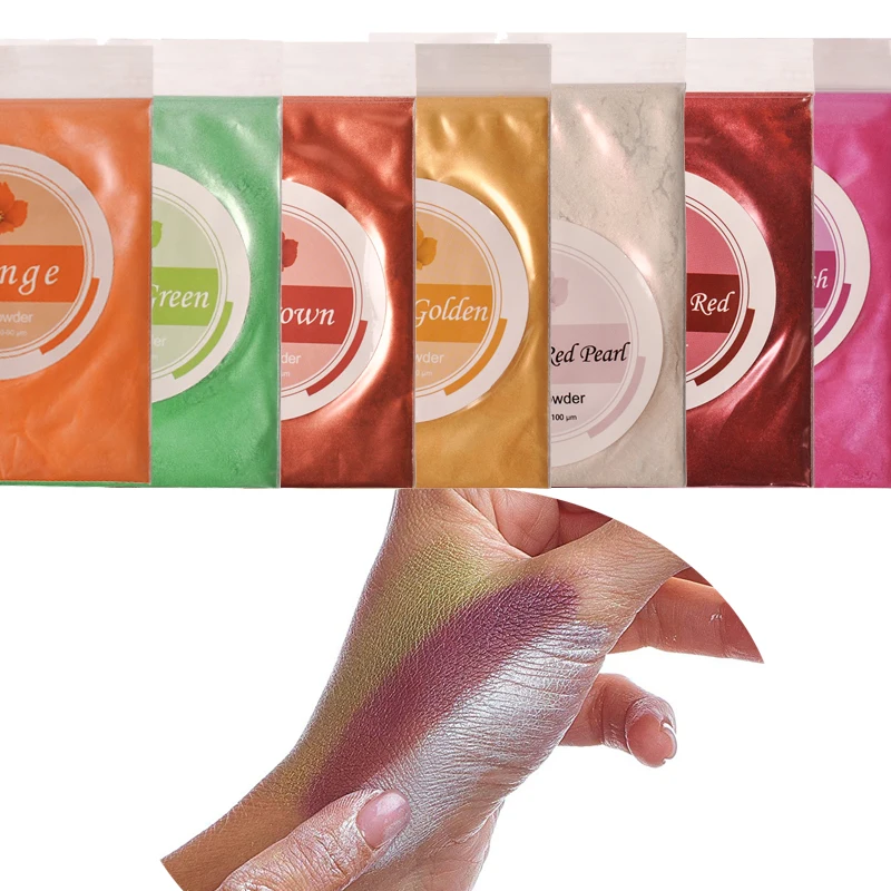 8 Color Mica Powder For Handmade Soap Dye Soap Making Pigment Nature Stone  Made Each 20g - AliExpress
