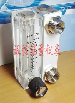 

LZM-6 adjustable panel air flow meter 0.5-3LPM (L / min) 1-6SCFH