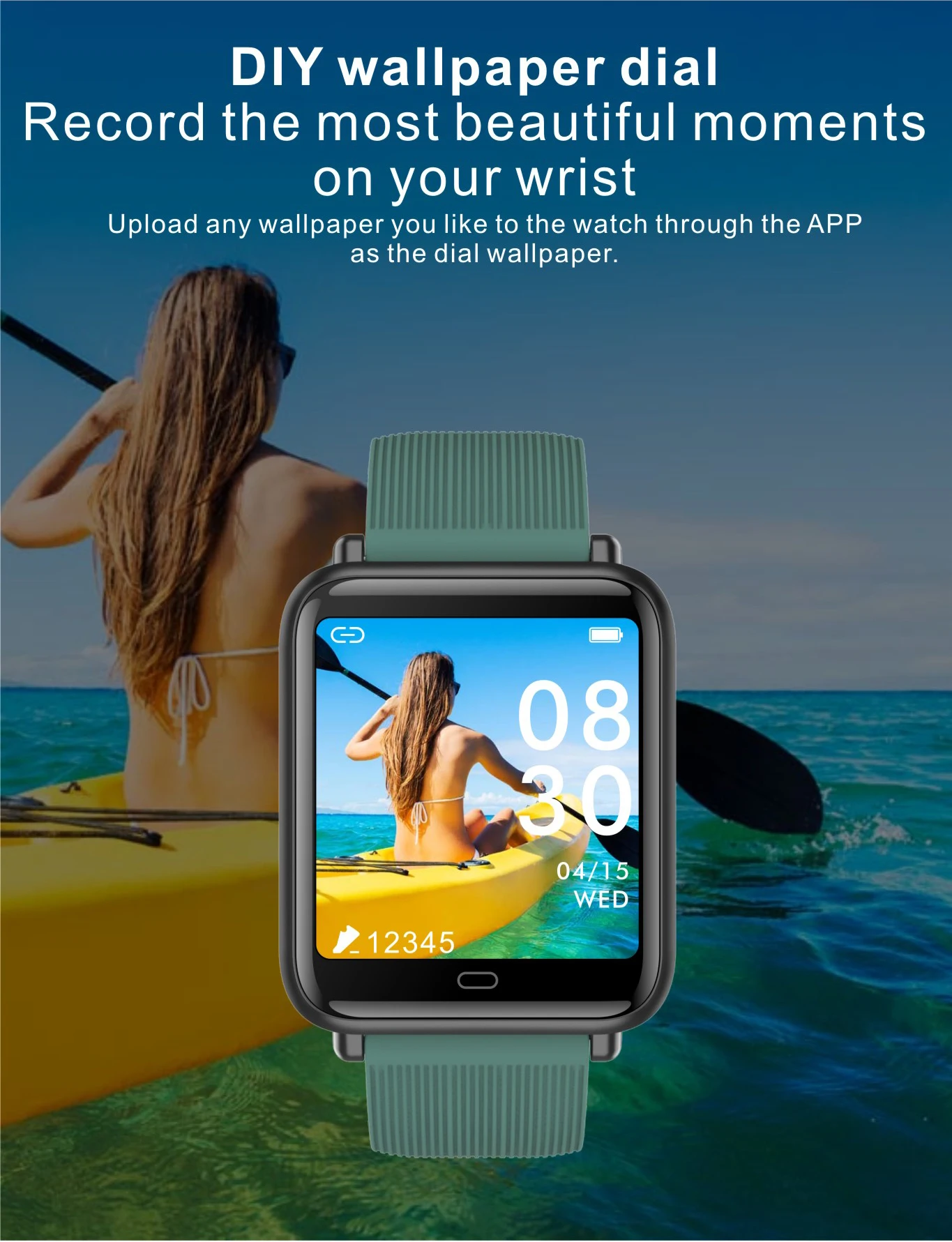2022 Body temperature,Whole snack rate monitoringBlood oxygen monitoringMultiple sports modes,Caller ID and rejection Smartwatch