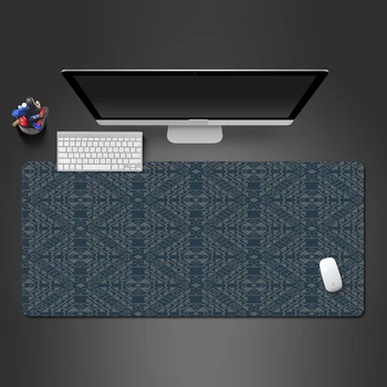 

Beautiful Regular Plaid Pattern Mouse Pad High Quality Natural Rubber Durable Overlock Pad Hd PC Large Desktop Pad Carpet Pads