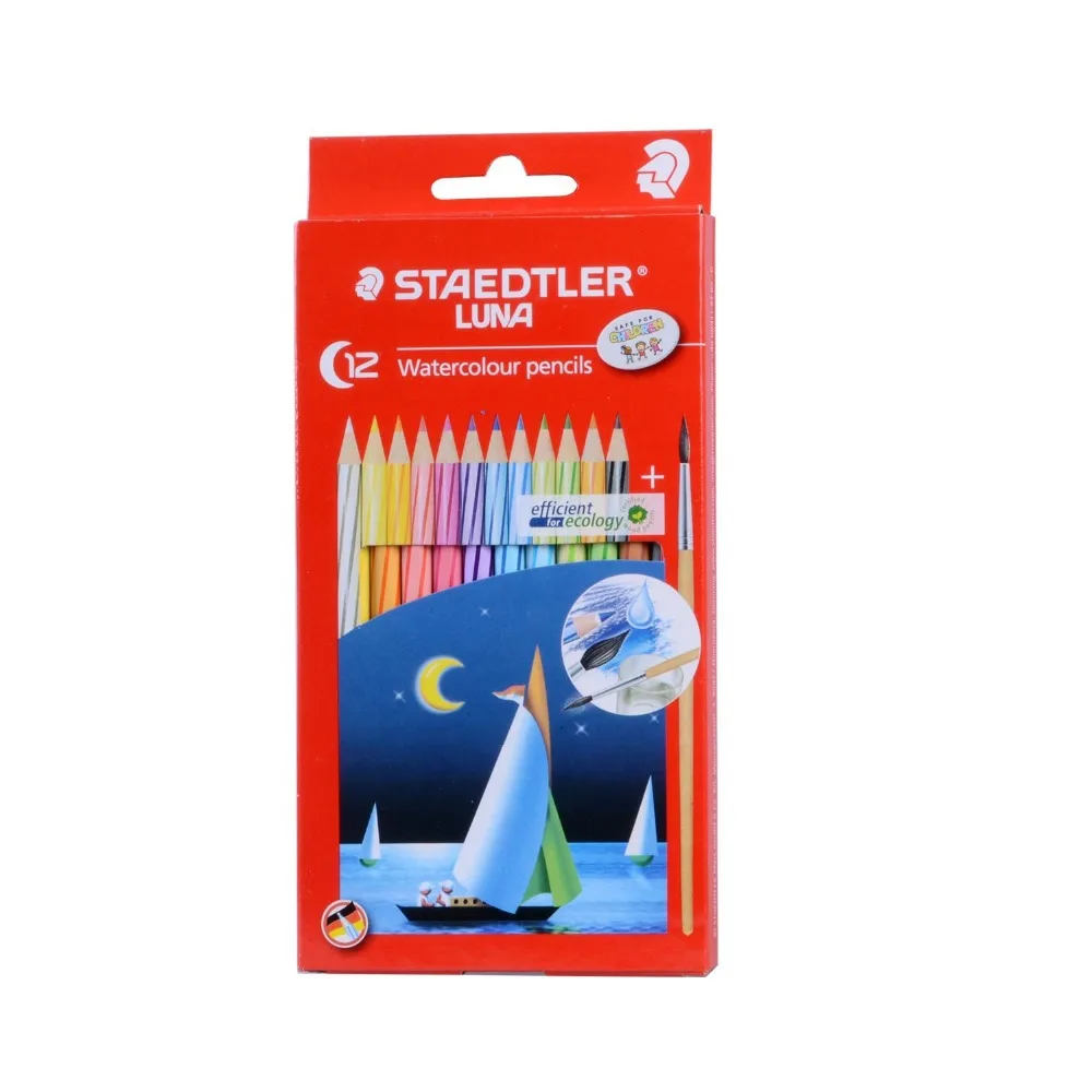 Набор цветных акварельных карандашей Staedtler 12/24/36 48 цветные карандаши для