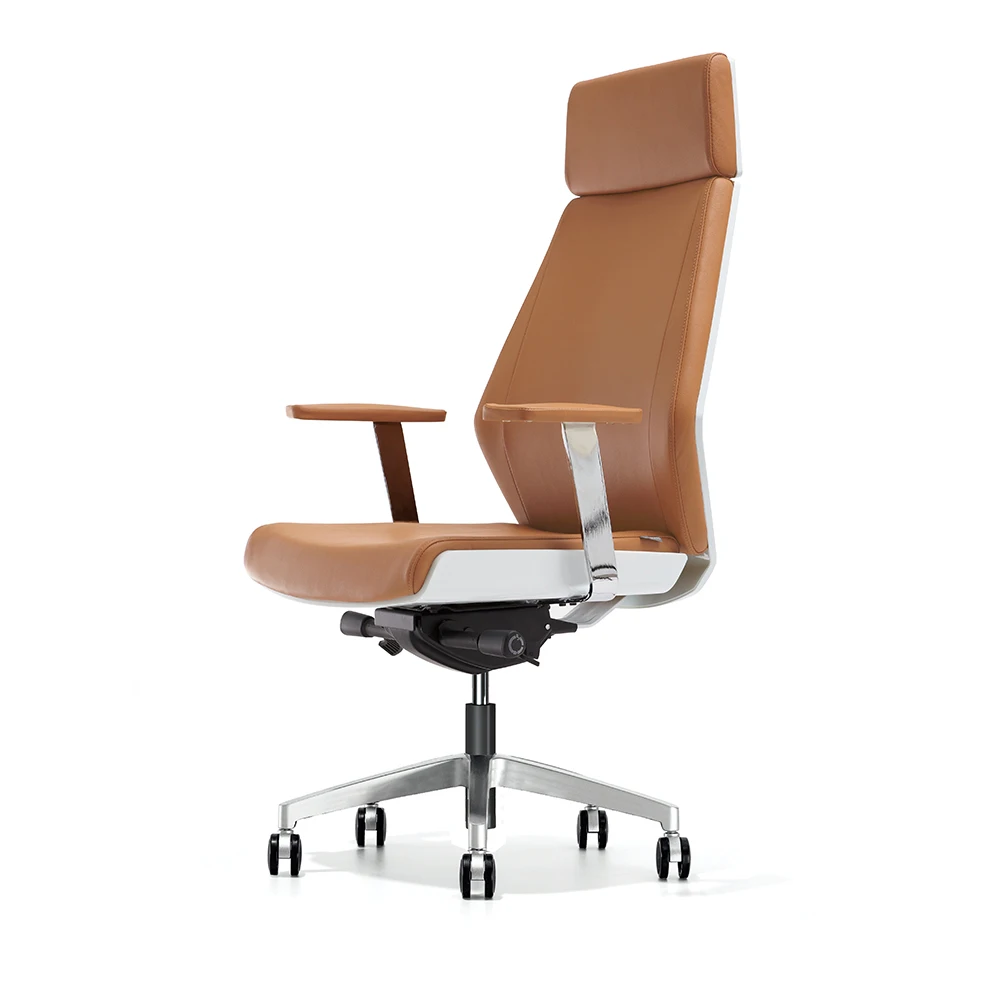 

High Quality Genuine Leather Boss Chair Reclining Game Chair Ergonomic Swivel Chairs for Computer Internet Cafe Seat