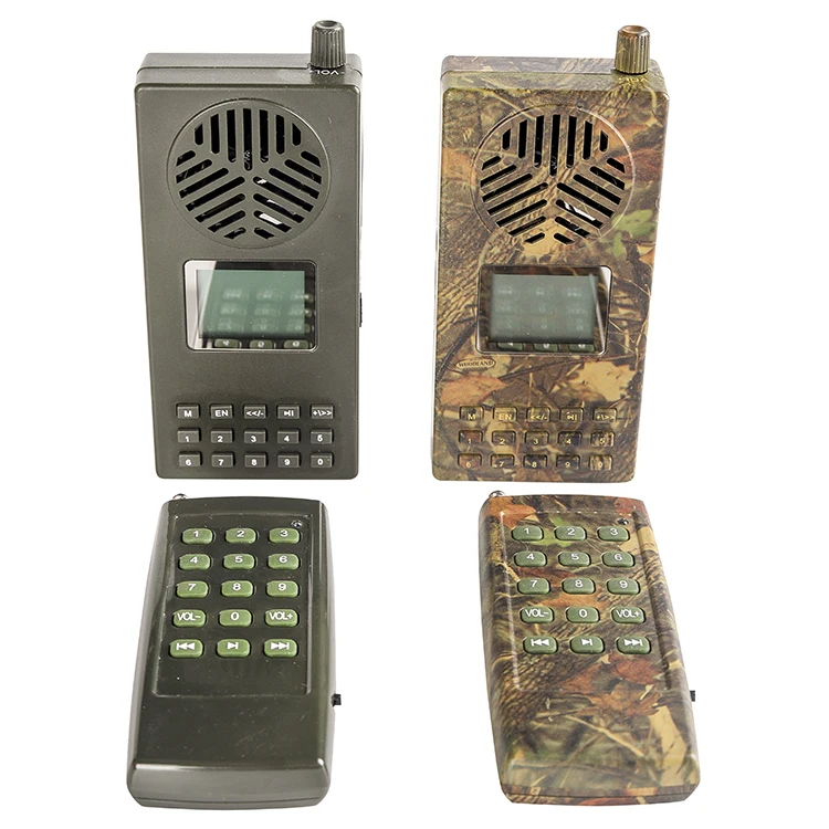 

PDDHKK Goose Duck Bird Sounds Bird Caller Camouflage Wild Hunting Decoy 157 Bird Voices Loudspeaker Remote Control Mp3 Player