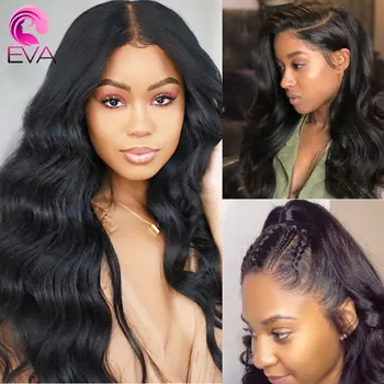 

Eva Hair 150% Density Full Lace Human Hair Wigs Pre Plucked With Baby Hair Body Wave Brazilian Remy Hair Wigs For Black Women