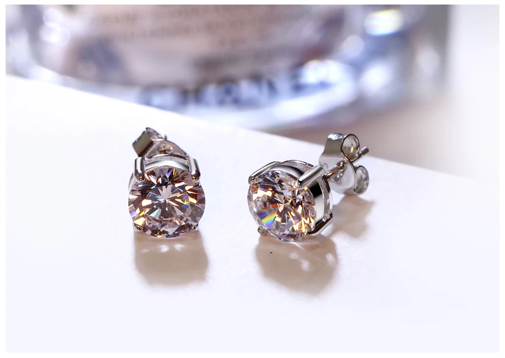 silver stud earrings 10