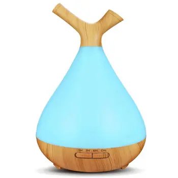 

Eu Plug 400Ml Branch Air Humidifier Sleeping Night Light Aroma Diffuser Ultrasonic Mute Essential Oil Diffuser Purifier For Home