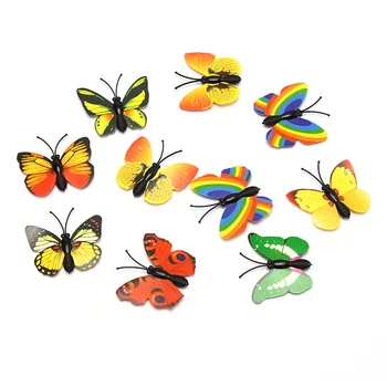 

Butterflies Garden Yard Planter Colorful Whimsical Butterfly Stakes Decoracion Outdoor