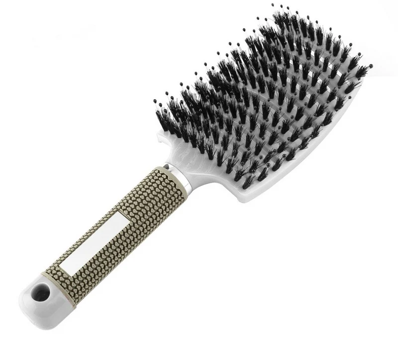 Bristle Hair Brush Scalp Massage Comb Magic Detangle Hairbrush For Tangle Hair Brush Salon Hairdressing Styling Tools Massager 10