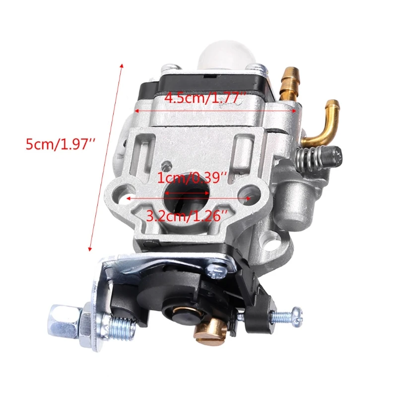 Карбюратор 2 тактный 10 мм сменный карбюратор для 33CC 36CC Kragen Zooma Gas Scooter Pocket