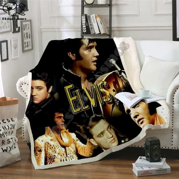 

Elvis Patched Design Blanket Plush 3d Printed for Adults Sofa Sherpa Fleece Bedspread Wrap Throw Blanket Microfiber -10