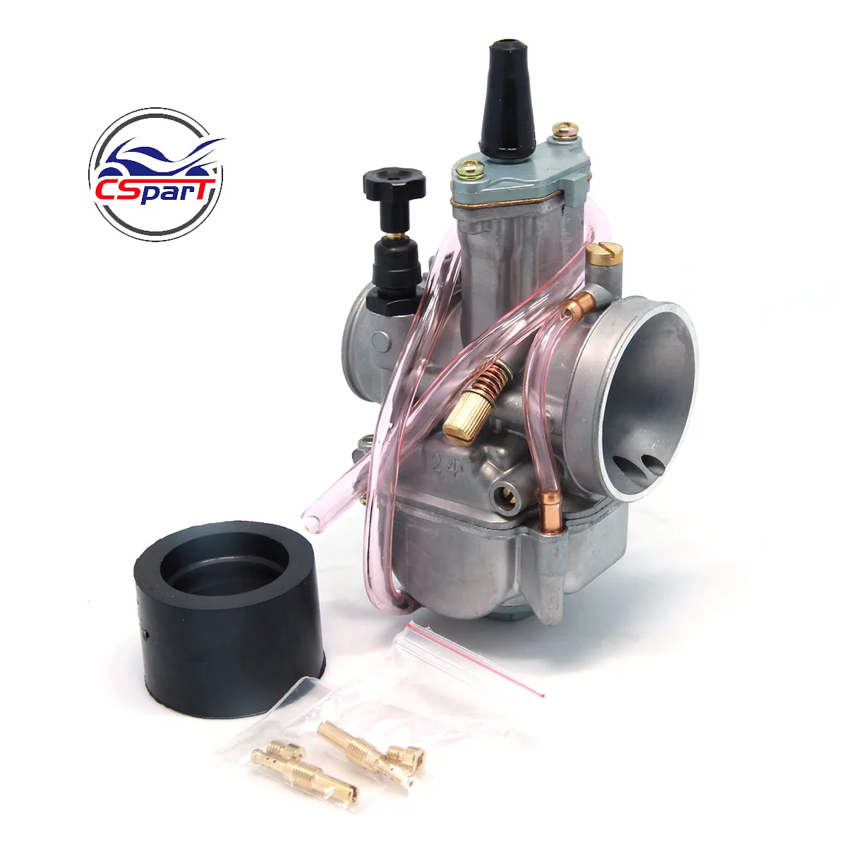 PWK 24 24mm PWK24 Carburetor For OKO Keihin Koso JOG DIO RTL250 CR80 CR85R CR125 NSR50 NSR80 DT100 125 175 Scooter Dirt bike