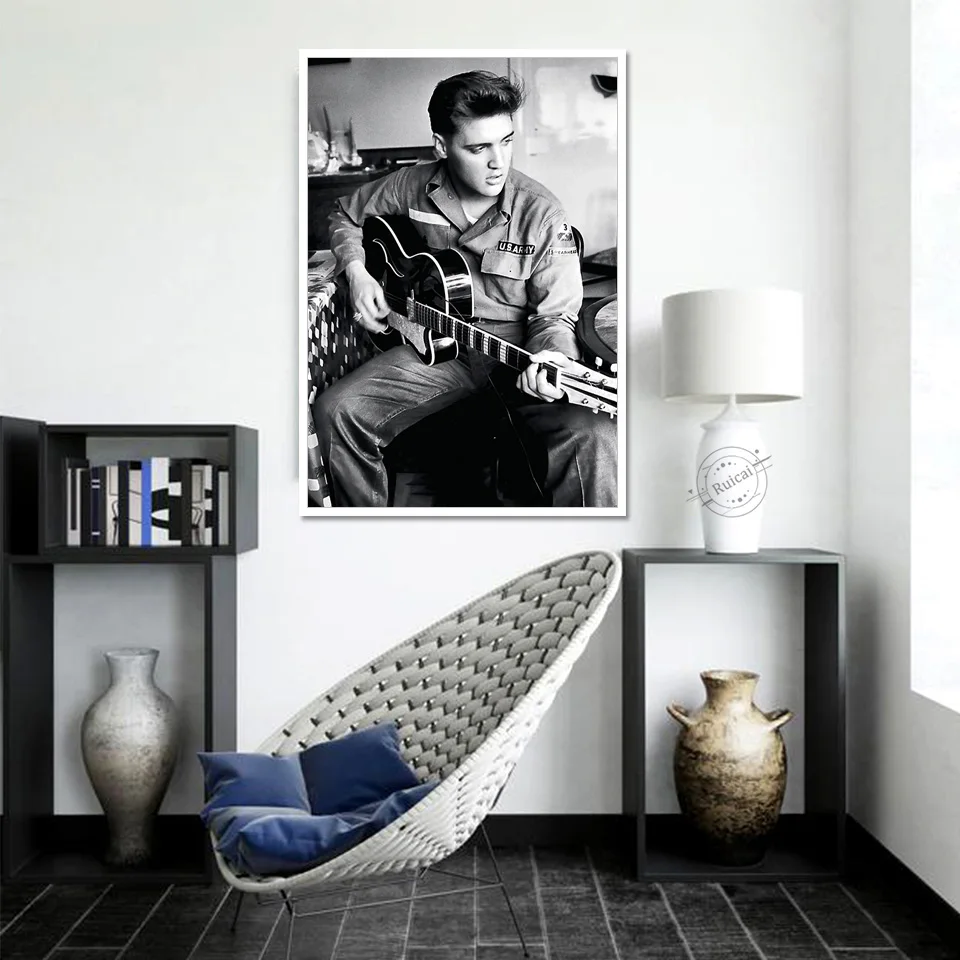 Постер Elvis Presley подарки звезда музыкант холст живопись настенные картины для