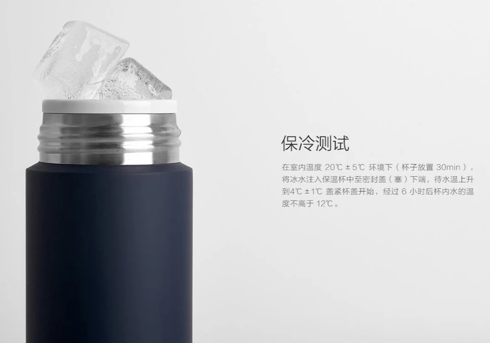 Xiaomi Mijia 304 из нержавеющей стали мини термос с вакуумной крышкой 350 мл Путешествия Портативный Изолированные чашки бутылки воды для умного домашнего использования