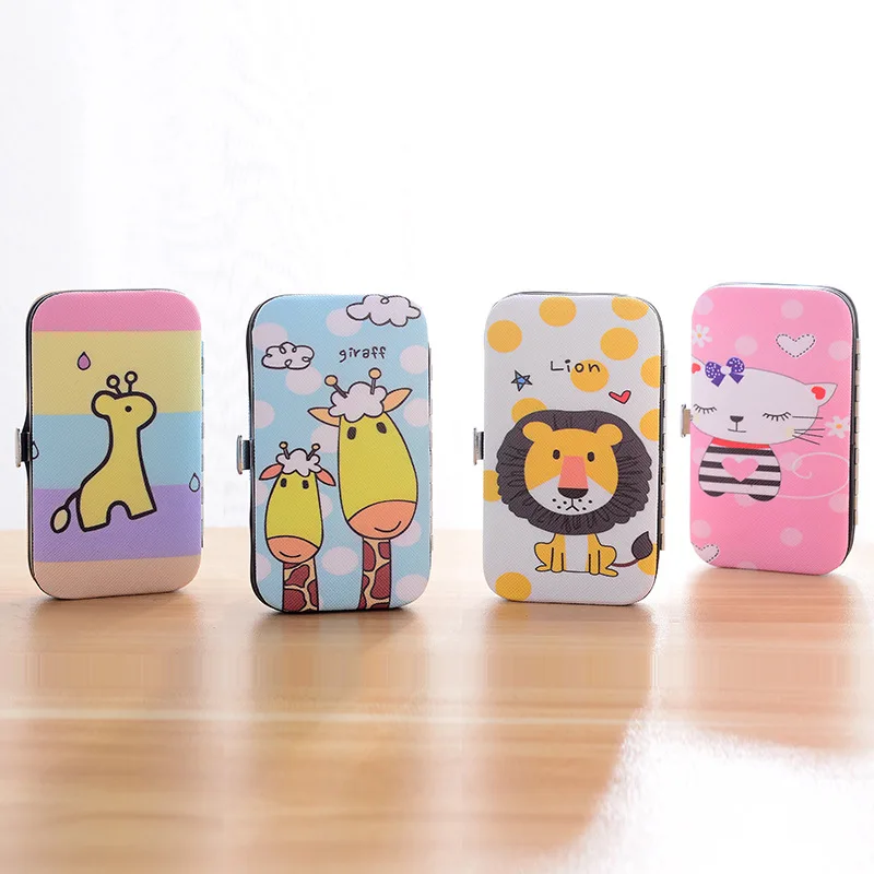 

Nail Scissor Set Manicure Tools Full Set Stainless Steel Xiu Jia Dao Korean-style Creative Cute Shear Nail Clippers 7 Pieces