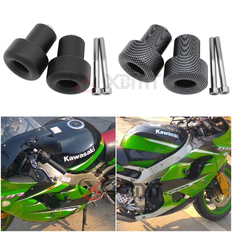 No Cut Motorcycle Frame Sliders Crash Falling Protection For Kawasaki Ninja ZX 6R ZX ZX 12R ZX6R ZX9R ZX12R ZX 6R 9R 12R|Falling Protection| - AliExpress