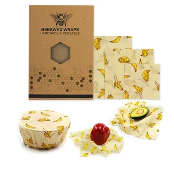 

Environmental protection Food Wrap Beeswax Cloth Kitchen Tools Reusable Silicone Wrap Seal Food Fresh Keeping Wrap plastic wrap