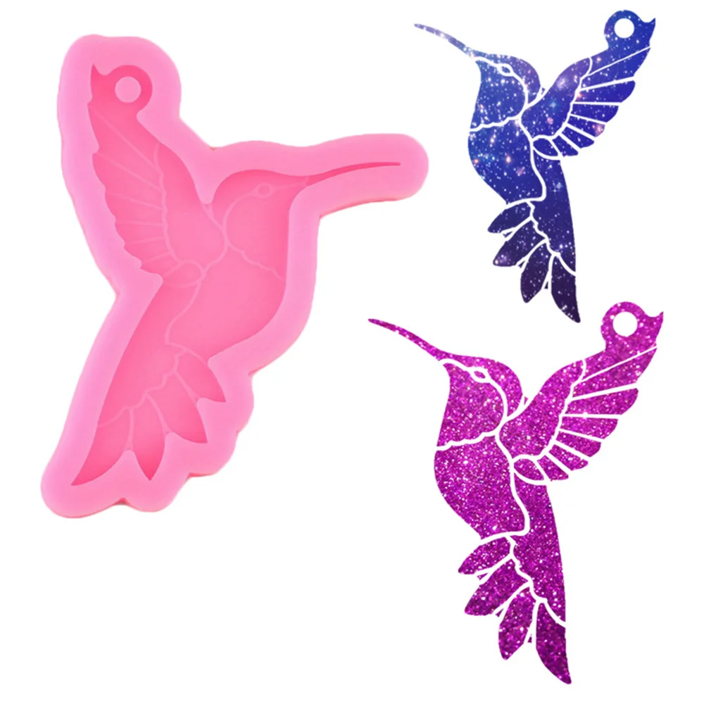 Soap Mold Bird Soap Silicone Making Mould Candle Resin DIY Mold Hummingbird 