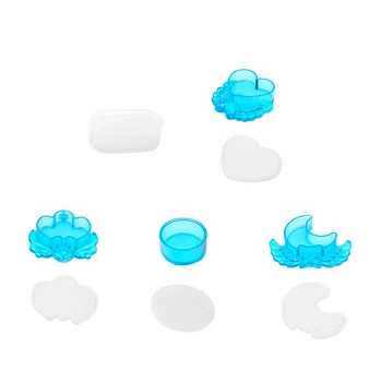 

Large and small tie glue mold silicone glue mold fondant soft pottery clay glue plaster decoration molds