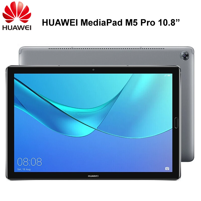 huawei Mediapad M5 Pro, 4 ГБ, 64 ГБ, Kirin 960, четыре ядра, 10,8 дюймов, 2K ips, Android 8,0, 2560x1600, 7500 мАч, отпечаток пальца