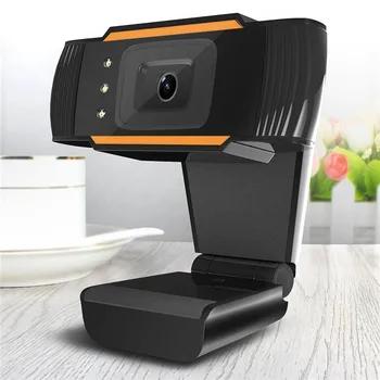 

1080P HD Megapixels USB2.0 Webcam Camera with MIC Clip-on for Computer PC Laptop Desktop