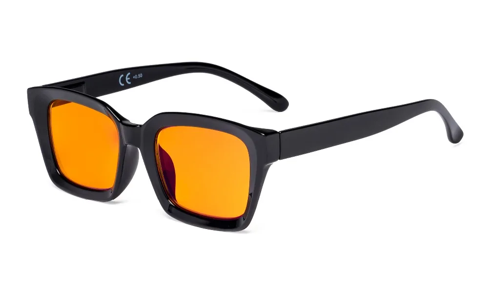 DS9106 Eyekepper Ladies Blue Blocking Computer Reading Glasses with Orange Tinted Filter Lens for Sleeping