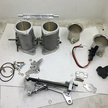 

SherryBerg FAJS 44IDF 44MM IDF Throttle Bodies AIR HORNS tps linkage kit 44mm FOR EMPI Weber dellorto carb W/T Injectors 44 IDF