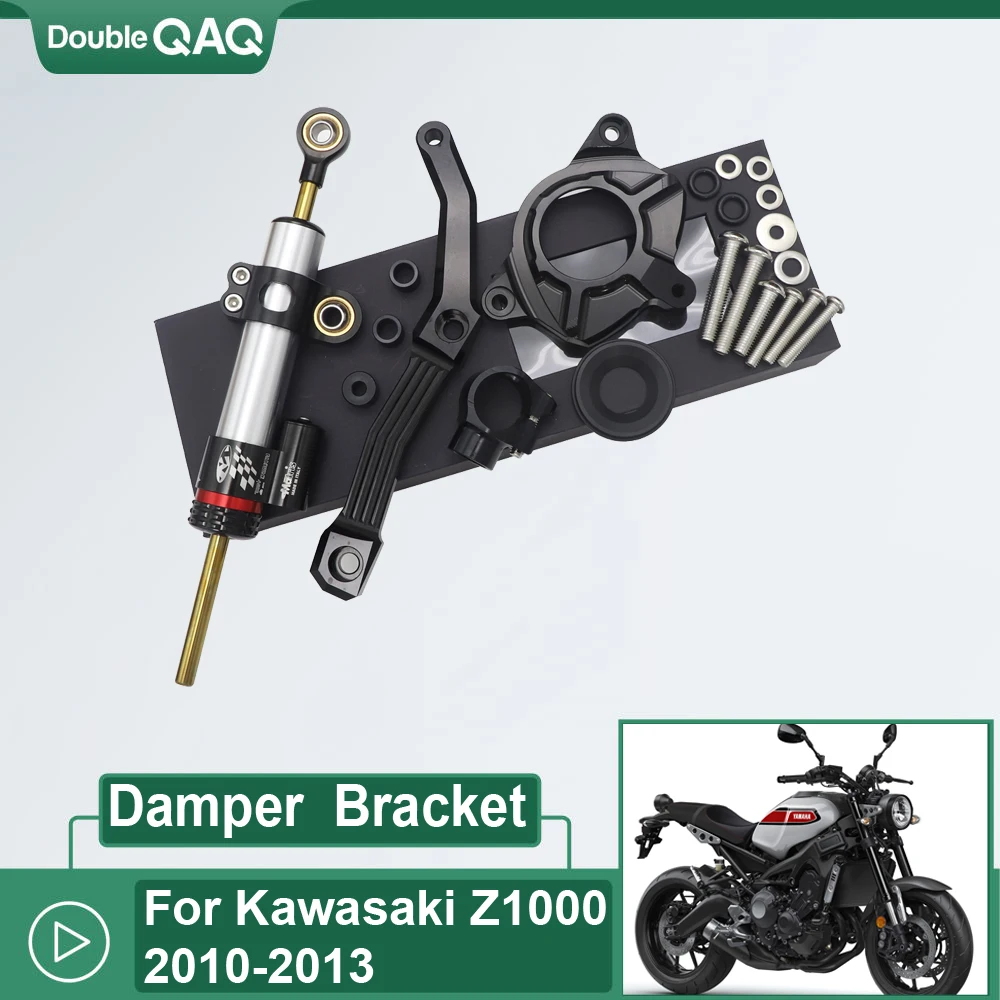 

NEW For KAWASAKI Z1000 2010-2013 Aluminium Steering Stabilizer Damper Mount Bracket Kit 2011 2012