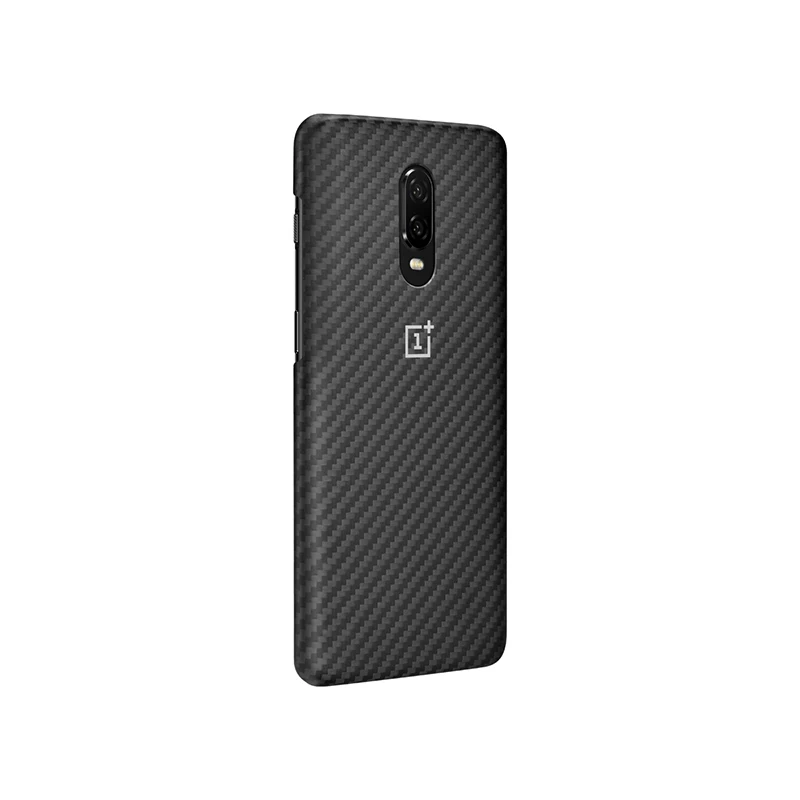 Чехол для OnePlus 6T Karbon из арамидного волокна, полукруглая задняя крышка из поликарбоната, Официальный чехол для OnePlus6T