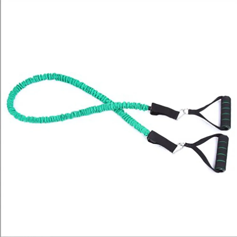 Green 120 см, тянущаяся веревка для йоги, эластичные Эспандеры для фитнеса, кроссфита, тренировок, упражнений, пробки, практическая тренировка, резиновый растягивающийся расширитель - Цвет: Green