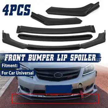 

4Pcs Adjustable Universal Auto Car Front Bumper Splitter Lip Body Kit Spoiler Diffuser Lip For BMW For Benz For Audi For VW