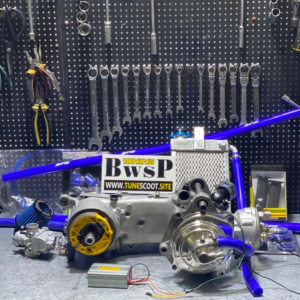 JOG Engine 110cc Full Complete Racing Set Big Bore Cylinder Kit Crankshaft Long Stroke 3mm Tuning Parts Jog50 Jog90 By BWSP