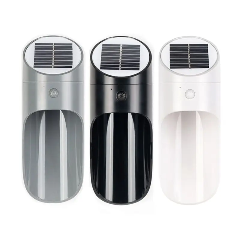 

LED Solar Sensor Light Outdoor Waterproof Wall-mounted Lamp for Pathway Garden