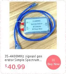 35-4400 м ADF4351 ADF4350 RF источник сигнала Генератор сигналов квадратная волна/точка частоты развертки сенсорный экран ЖК-дисплей управление