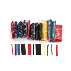 Kit de tubos termorretráteis para fios elétricos, 560 peças, 2:1, cobertura de isolamento, à prova d'água, variado