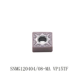 

10pcs SNMG120404 SNMG08 MA VP15TF carbide inserts turning tool cnc lathe cutter high quality power tool accessory