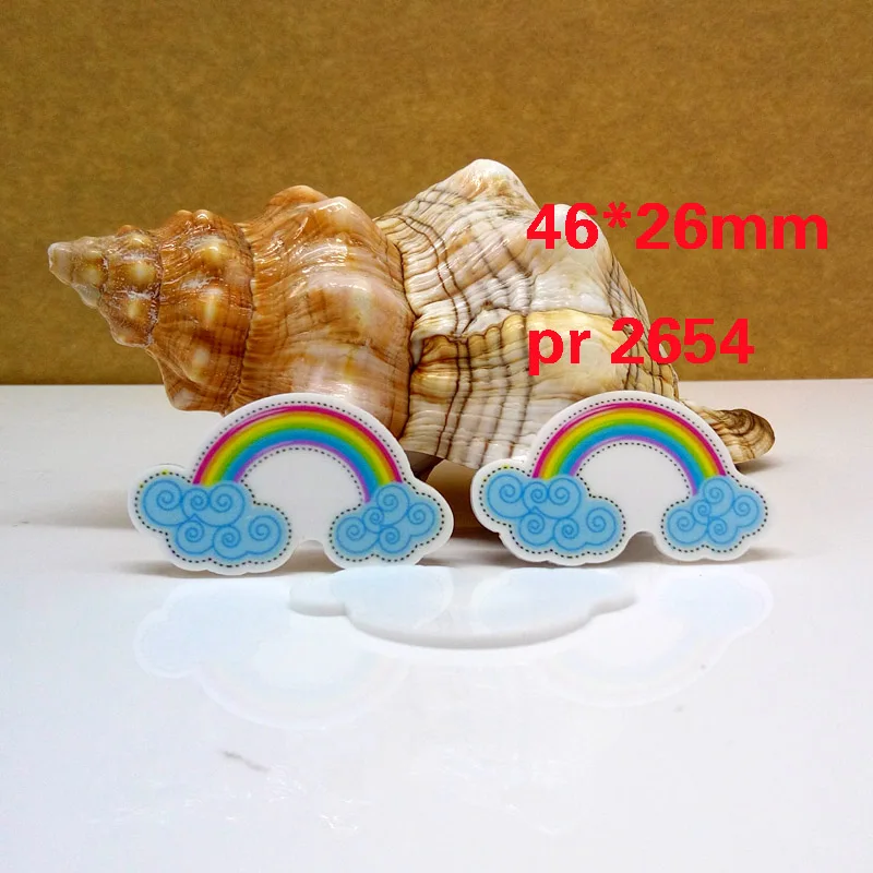 2654 30 шт мультяшный персонаж плоское украшение из смолы pr 2672 - Цвет: 2654