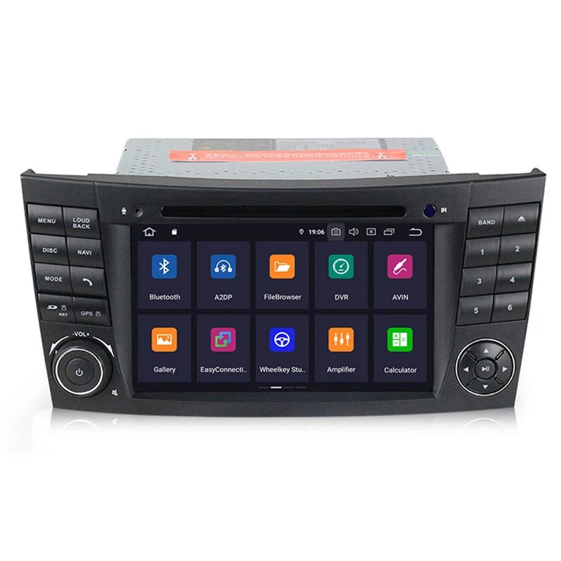 Excellent DSP IPS 4G 64G Android 9.0 2 Din Car DVD Player for Mercedes Benz E-Class W211 E200 E220 E300 E350 E240 E270 E280 CLS CLASS W219 1