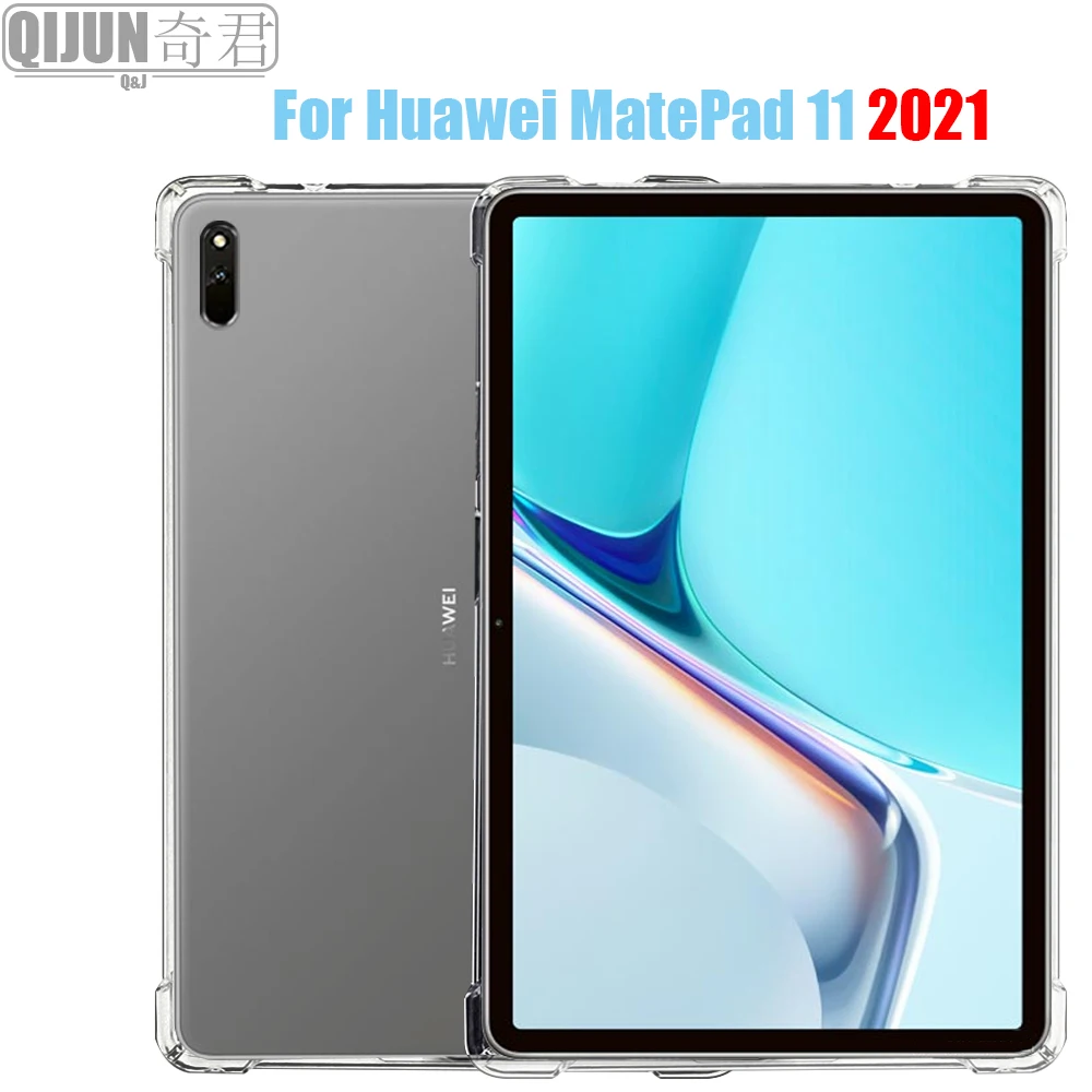 Tablet Case for Huawei MatePad 11 10.95" Silicone soft shell TPU Airbag cover Transparent protection bag for DBY-W09