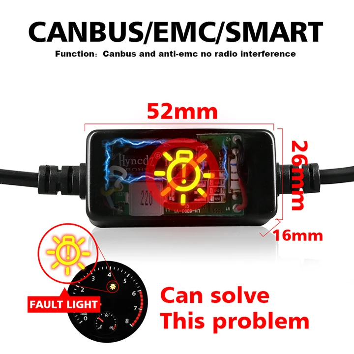 Светодиодсветодиодный лампы HLXG CANBUS H7 H4 H11 H1 6000K 9005 лм 9006 лм|Передние LED-фары для
