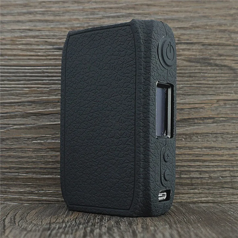 Текстурированный защитный силиконовый прорезиненный чехол для IJOY Shogun Univ 180W TC - Цвет: BK