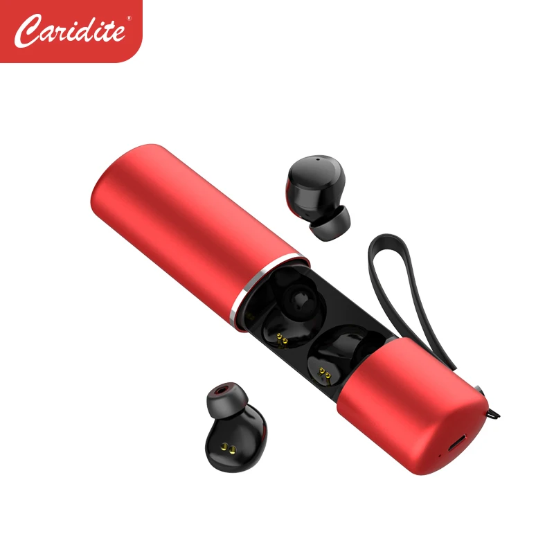 Caridite металлическая Серия Love TWS Bluetooth наушники Стереонаушники Беспроводные