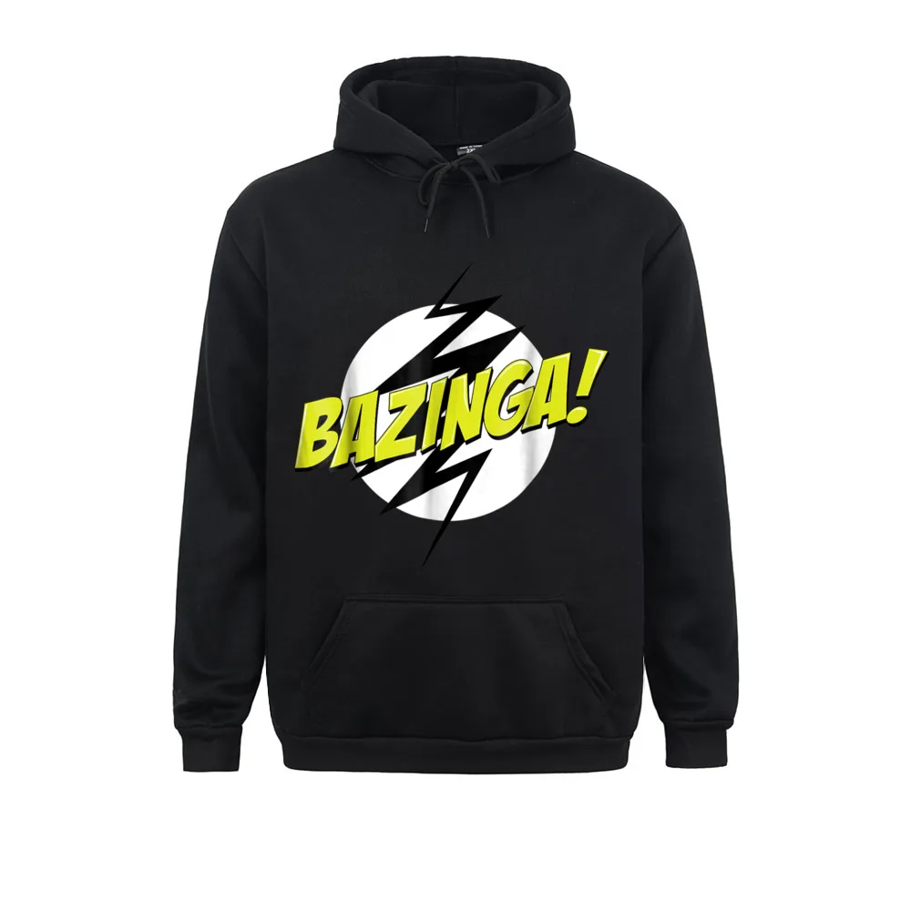 

Men Hoodies Hoods Bazinga Funny Adults Kids Top Or Top Gift Spring/Autumn Long Sleeve Male Sweatshirts Classic Prevalent
