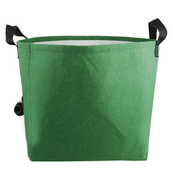 

Square Grow Bags Gallon Black Garden Plant Grow Bag Vegetable Flower Pot Planter DIY Potato Garden Pot Plant Eco-Friendly Grow b