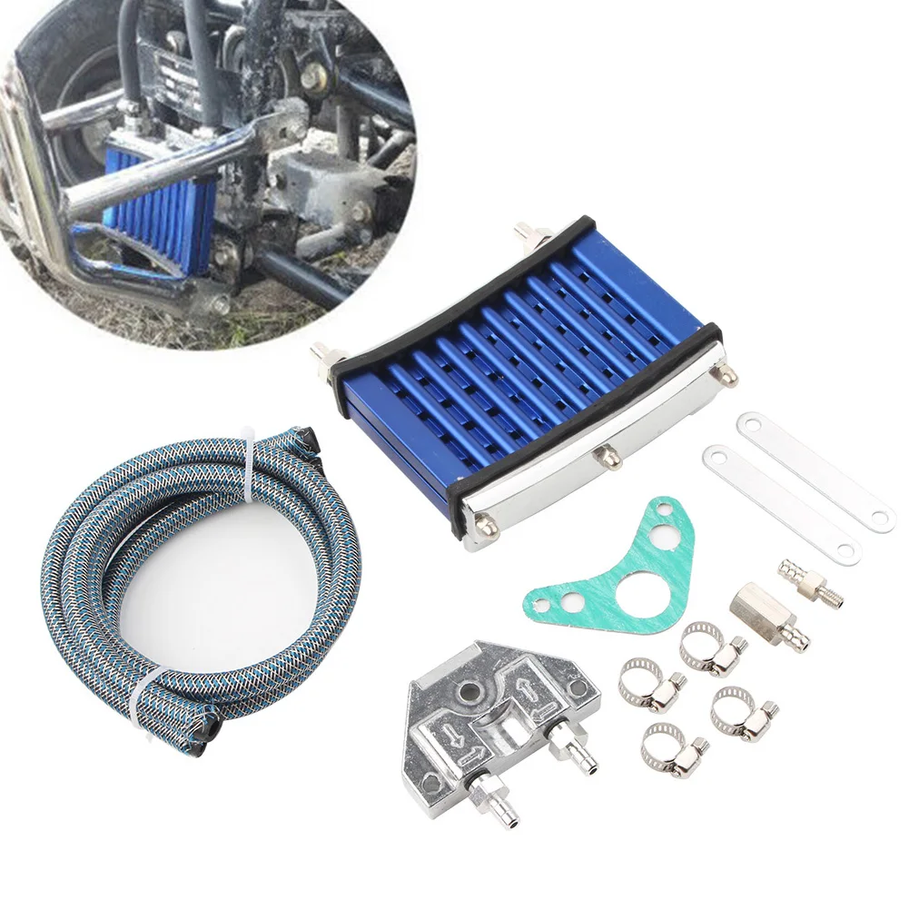 Universal Oil Cooler Cooling Radiator Kit For 125cc 140cc 150cc